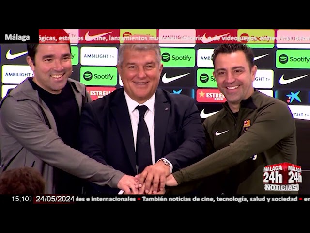 ⁣Noticia - El FC Barcelona confirma la salida de Xavi Hernández