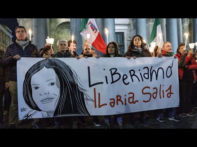 ⁣Italian anti-fascist activist Ilaria Salis stands trial in Hungary