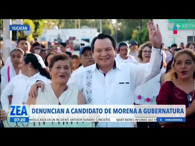 ⁣Denuncian al candidato de Morena a la gubernatura de Yucatán | Noticias con Francisco Zea