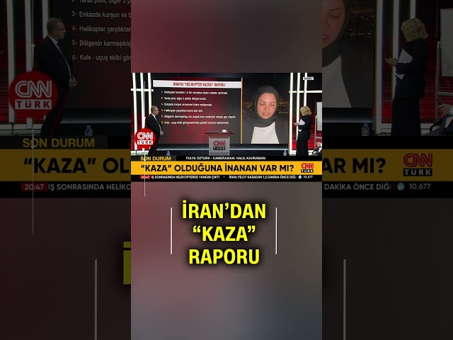 ⁣İran'dan Helikopter "Kazası" İçin Ön Rapor Geldi! İşte Rapora İlişkin Bazı Detaylar..