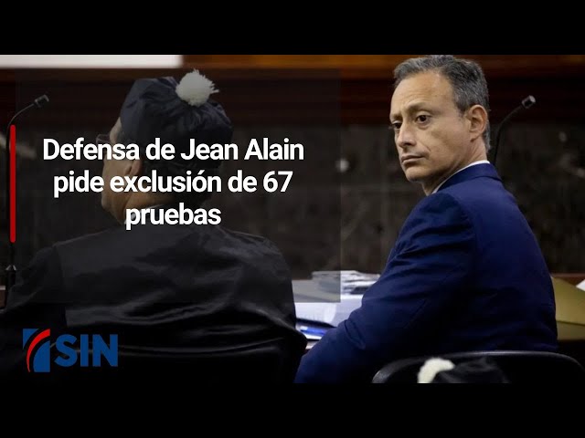 ⁣Defensa de Jean Alain pide exclusión de 67 pruebas