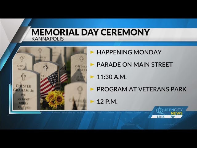 ⁣Memorial Day Weekend events around Charlotte