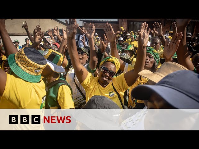 ⁣South Africa votes in election 30 years after end of apartheid | BBC News