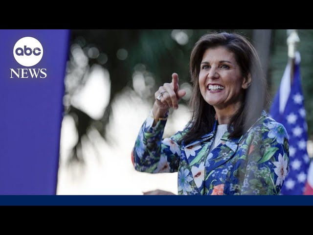 ⁣Nikki Haley open to working with Trump in 'some form'