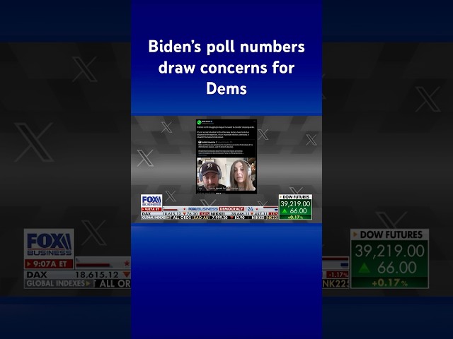 ⁣Prominent pollster wants Biden to contemplate dropping out #shorts