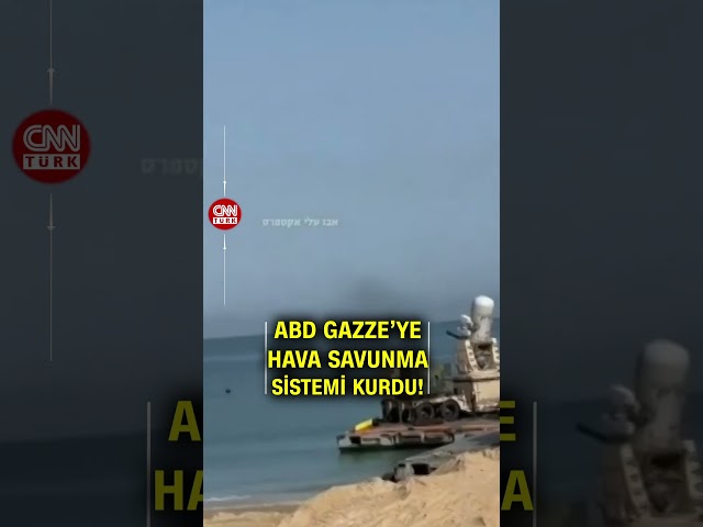 ⁣Gazze Limanında Atış Testi Yaptılar! ABD Gazze'ye Asker Mi Çıkarıyor?