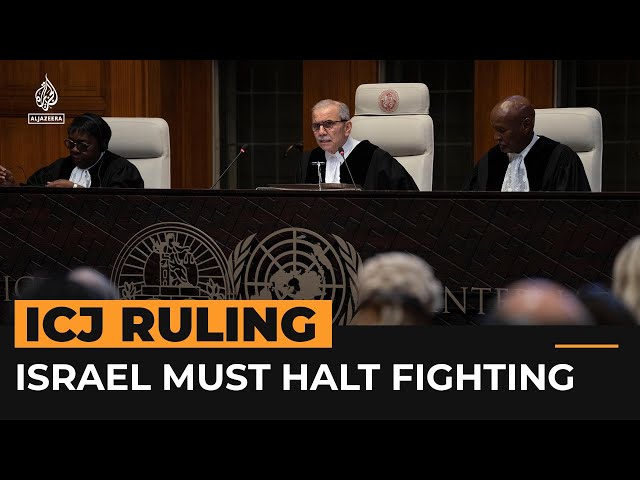 ⁣ICJ orders Israel to end its Rafah offensive | Al Jazeera Newsfeed