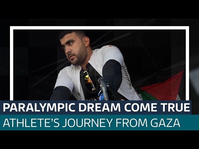 ⁣A Palestinian’s Paralympic dream is offering hope to a generation of children in Gaza | ITV News