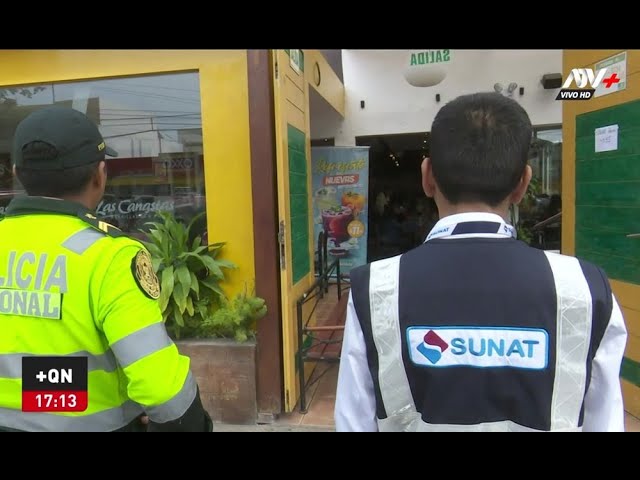⁣Sunat embargó restaurantes de Surco, San Isidro y Miraflores por no pagar impuestos