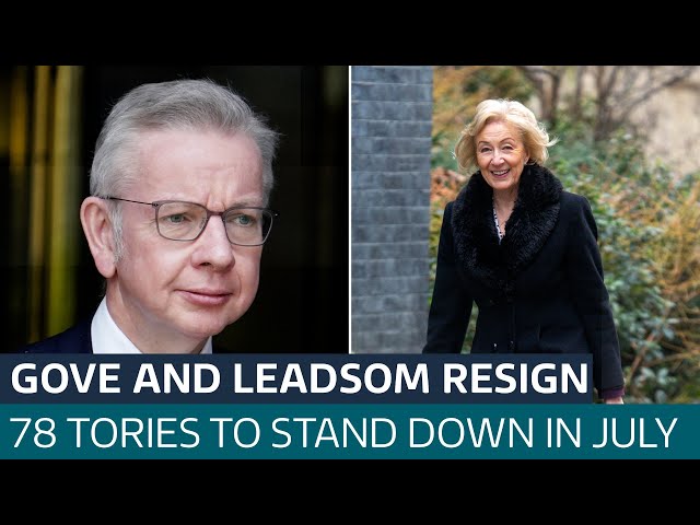 ⁣Tory MPs Michael Gove and Andrea Leadsom will not stand at the General Election | ITV News