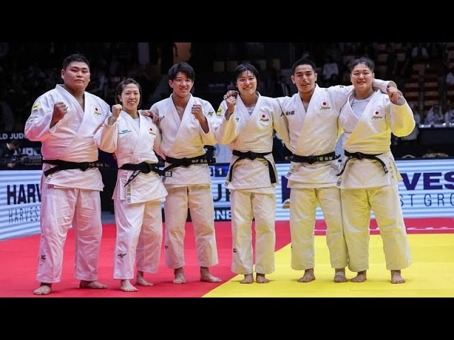 ⁣¡Japón sigue siendo campeón del mundo de judo por equipos mixtos!