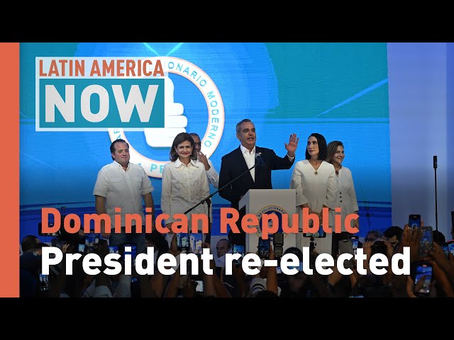 ⁣Latin America Now: Dominican President wins reelection