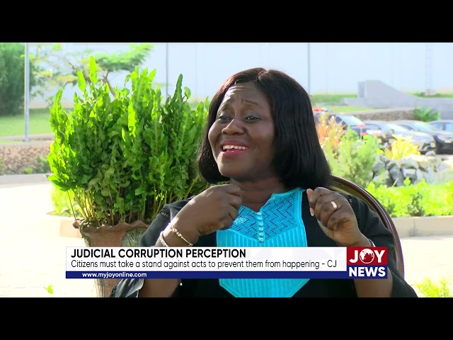 ⁣Judicial corruption: Citizens must take a stand against acts to prevent them from happening - CJ
