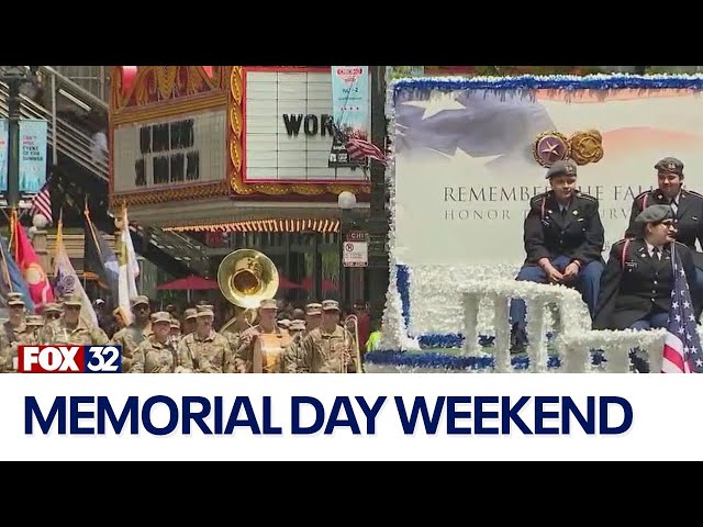 ⁣Memorial Day weekend events in Chicago