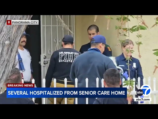 ⁣Unlicensed senior-care facility shut down in San Fernando Valley