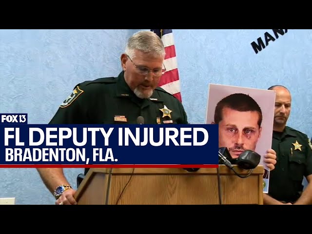 ⁣Florida deputy injured in shooting, suspect behind bars