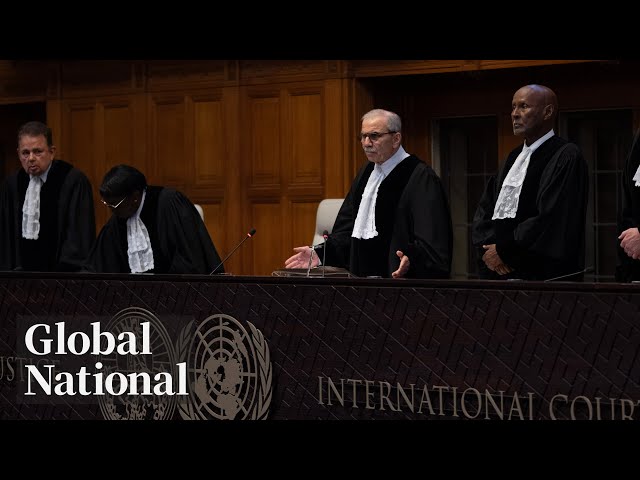 ⁣Global National: May 24, 2024 | Legal decisions piling up against Israel after ICJ ruling