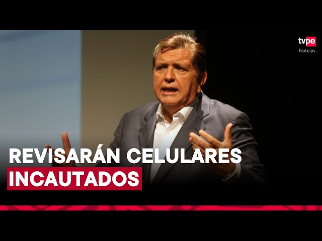 ⁣Alan García: PJ declaran fundado levantamiento de comunicaciones de expresidente