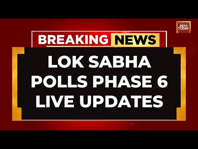 ⁣Lok Sabha Elections 2024 LIVE: Lok Sabha Election 2024 Phase 6 Voting Begins | India Today LIVE