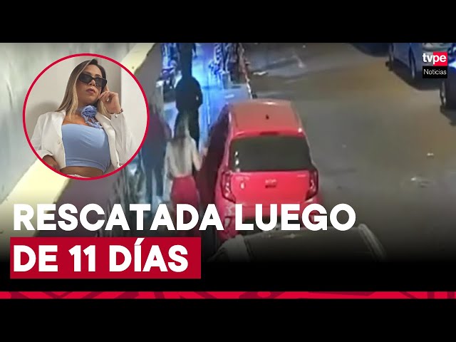 ⁣Jackeline Salazar, empresaria secuestrada en Los Olivos, fue rescatada este viernes