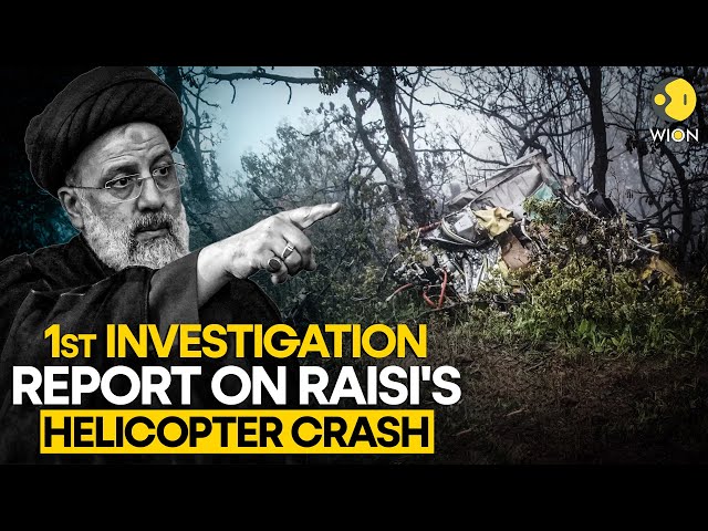 ⁣Raisi chopper crash: Iran releases 1st investigation report on helicopter crash | WION Originals