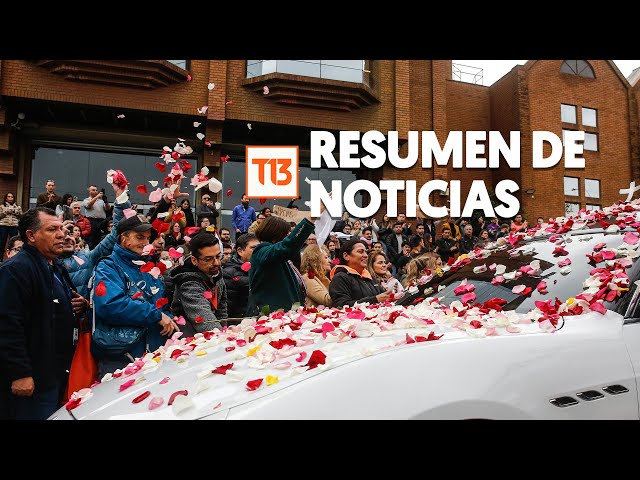 ⁣Resumen de noticias 24 de mayo: Último adiós a Claudio Iturra