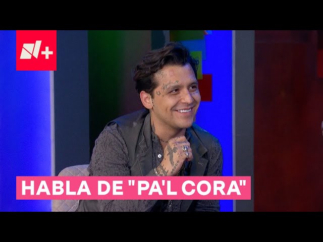 ⁣Christian Nodal habla en Despierta de “Pa’l Cora”, su nueva gira - N+