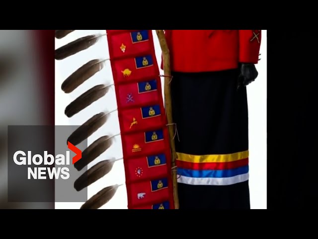 ⁣Critics dismiss RCMP addition of Indigenous ribbon skirt
