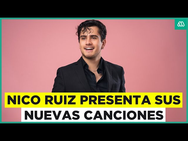 ⁣"Es lo más sincero y genuino que puedo hacer": Nico Ruiz presenta sus nuevas canciones