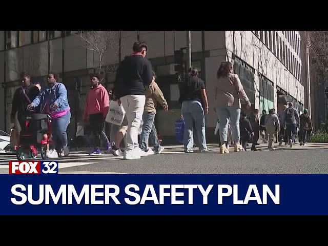 ⁣Chicago officials unveil comprehensive safety plan for summer as Memorial Day Weekend begins