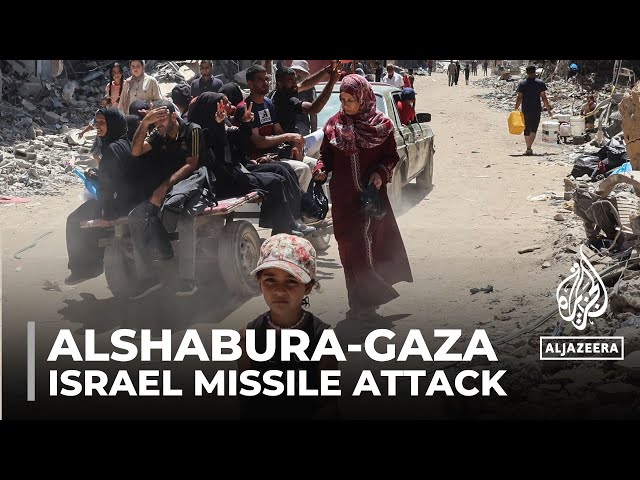 ⁣Palestinians react to ICJ decision: Israeli bombardment continues despite ruling