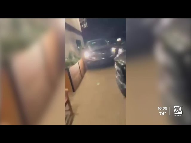 ⁣Video: Driver plows into vehicles as people scurry, police tackle him