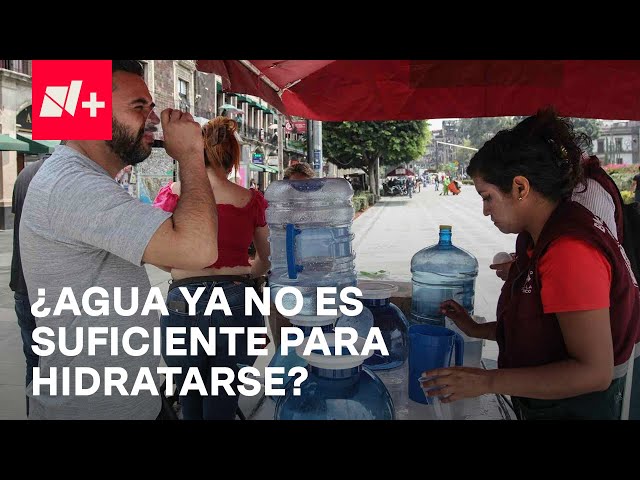 ⁣Especialistas ofrecen estos consejos para hidratarse, aseguran que el agua no es suficiente