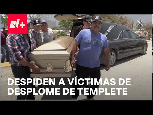 Dan el último adiós a las 9 víctimas del desplome de templete en Nuevo León - En Punto