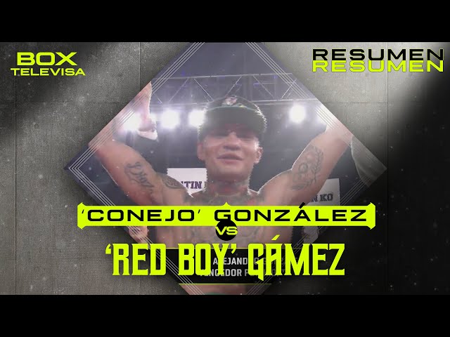 ⁣RESUMEN | Alejandro ‘Conejo’ González vs Brandon ‘Red Boy’ Gámez | Peso Súper Gallo | TUDN