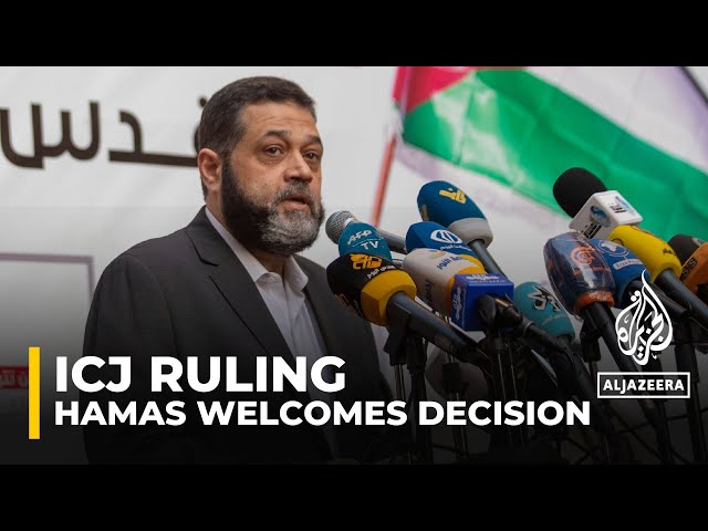 ⁣Hamas welcomes ICJ ruling, but wants halt order for all of Gaza