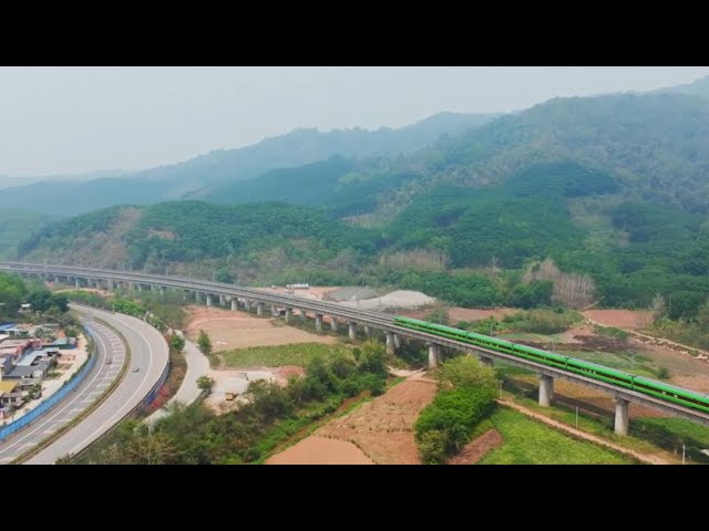 ⁣China-Laos Railway handles over 200,000 cross-border passenger trips