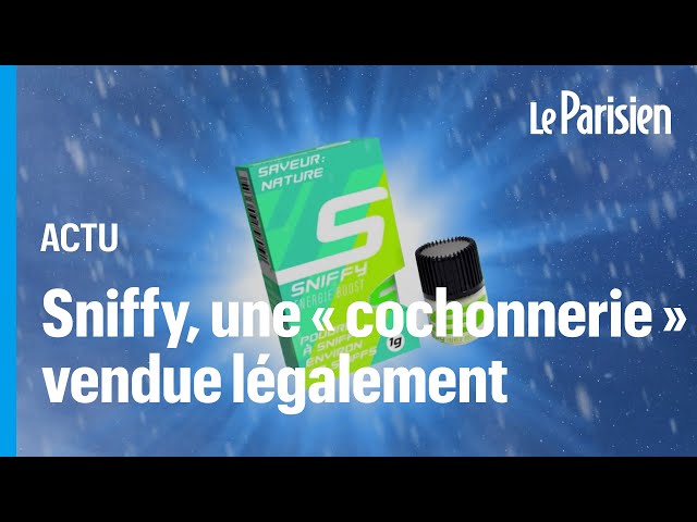 ⁣Sniffy, cette poudre blanche énergisante à inhaler avec une paille qui choque