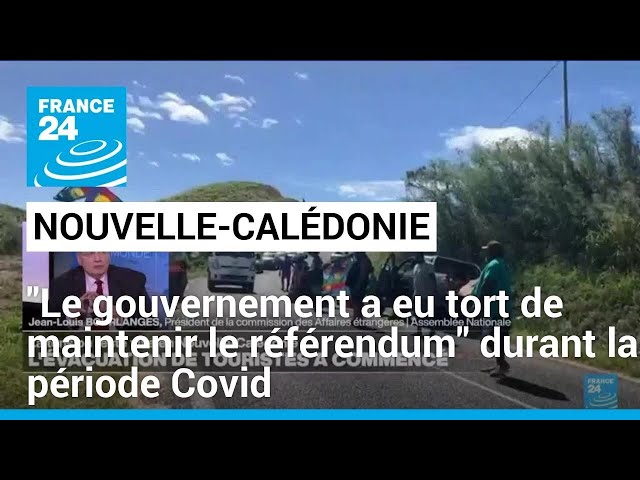 ⁣Nouvelle-Calédonie : "Le gouvernement a eu tort de maintenir le référendum en période de Covid&