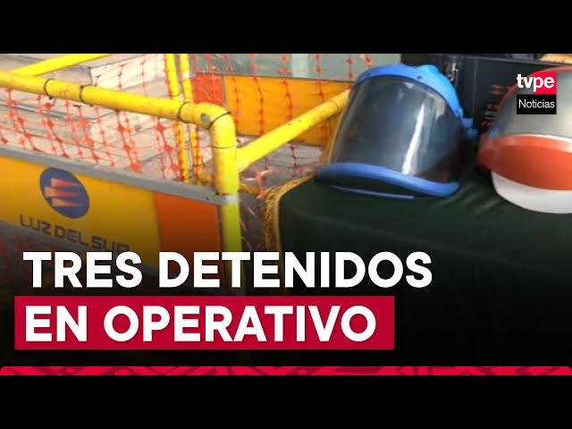 ⁣La Victoria: PNP desarticuló banda criminal dedicada a la extorsión de empresas de transporte