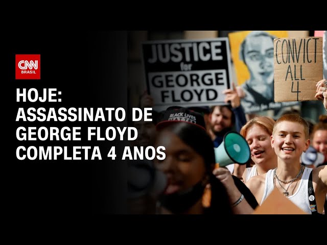 ⁣Assassinato de George Floyd completa 4 anos | AGORA CNN