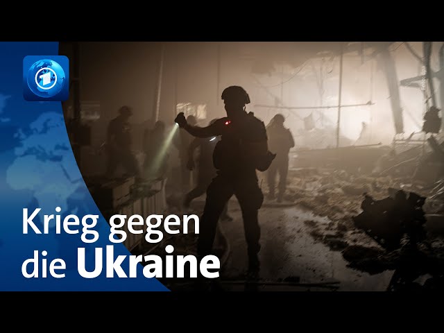 ⁣Krieg gegen die Ukraine: Russland erhöht den Druck in der Region Charkiw
