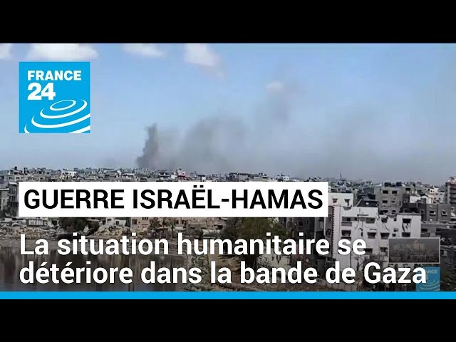 ⁣Guerre Israël-Hamas : la situation humanitaire se détériore dans la bande de Gaza • FRANCE 24