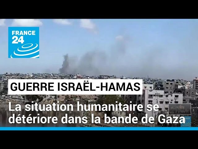 Guerre Israël-Hamas : la situation humanitaire se détériore dans la bande de Gaza • FRANCE 24