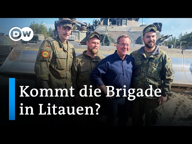 Bundeswehr Brigade im Baltikum kostet Milliarden | DW Nachrichten