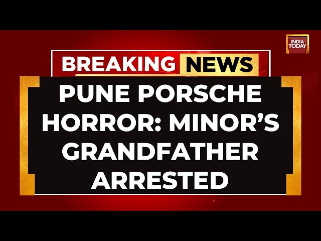 ⁣Pune Porsche Crash LIVE Updates: Pune Teenager's Grandfather Arrested | INDIA TODAY LIVE