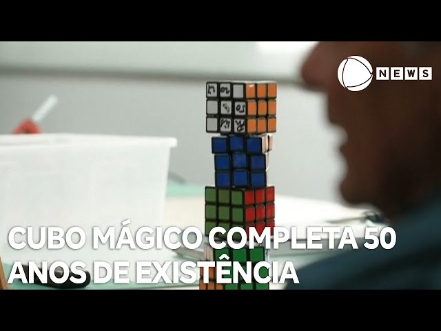 ⁣Cubo Mágico completa 50 anos de existência