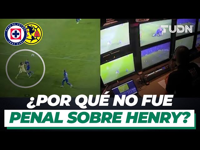 ⁣¿Por qué no se marcó PENAL SOBRE HENRY MARTÍN en la FINAL DE IDA? ¡Así lo explicó el VAR! | TUDN