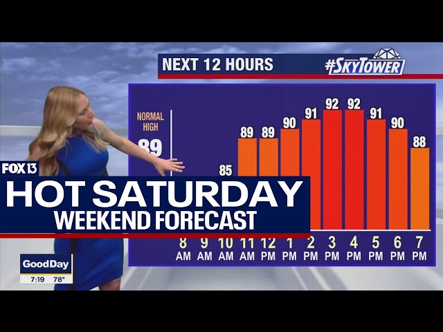 ⁣Tampa weather | Hot Memorial Day weekend