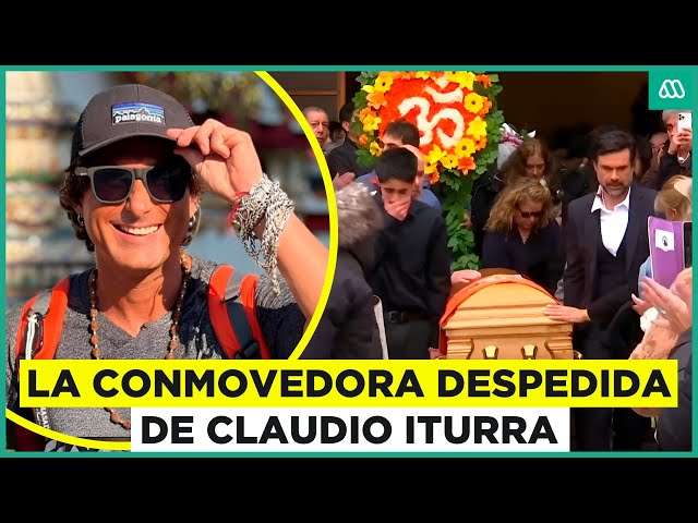 ⁣La conmovedora despedida de Claudio Iturra: Familiares y rostros lo despidieron con honores